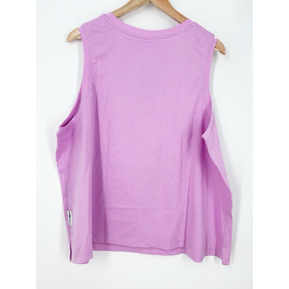 Walt Disney World Rapunzel Embroidered Purple Pink Tank Top Plus Size 2X NWT - Picture 3 of 9
